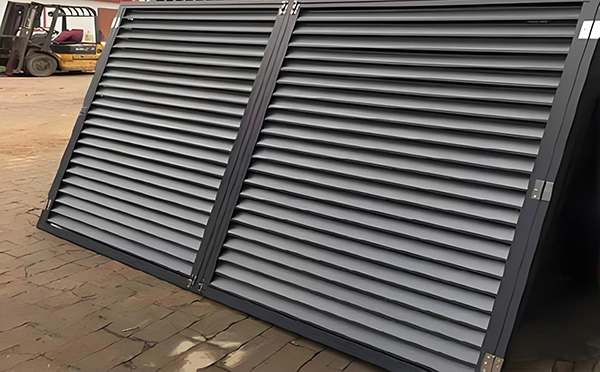 青松路街道百叶窗