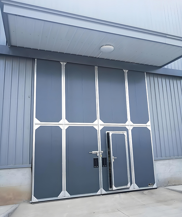 青松路街道工业推拉门