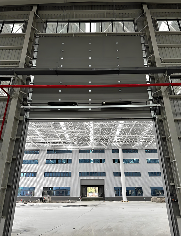 青松路街道工业提升门