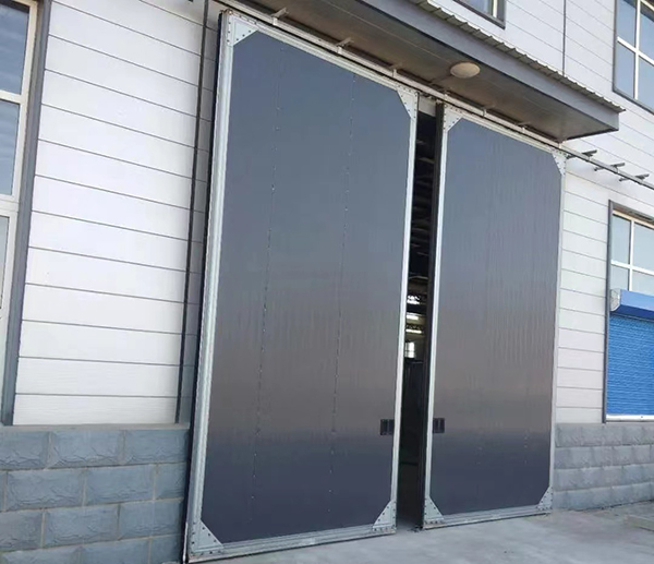 青松路街道工业推拉门