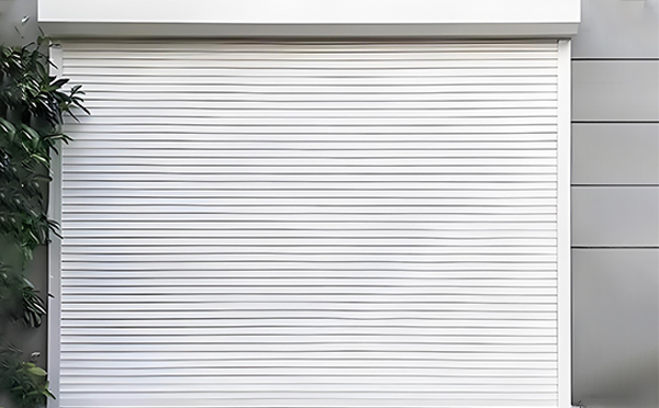 青松路街道卷帘门