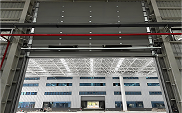 青松路街道工业提升门