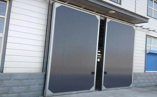 青松路街道工业推拉门