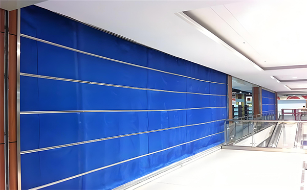 青松路街道防火卷帘门