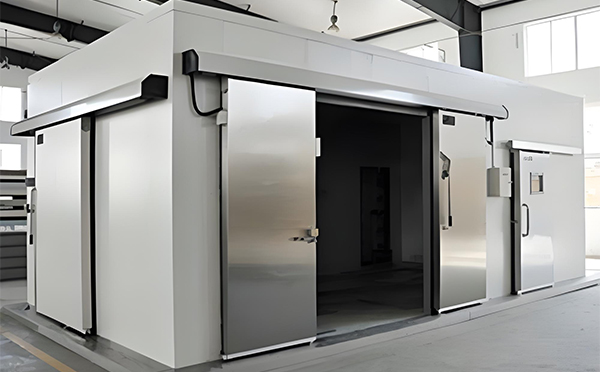 青松路街道冷库门