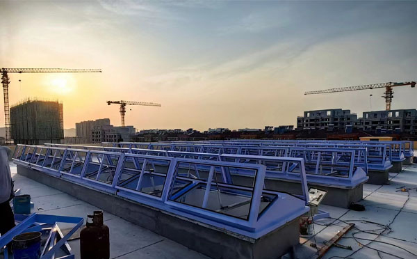 青松路街道消防排烟窗工作原理