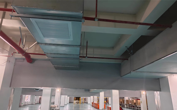 青松路街道挡烟垂壁的安装步骤