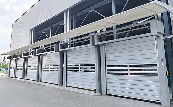 青松路街道快速青松路街道卷帘门防尘密封解决方案