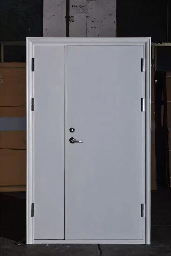 工业园区厂房完成青松路街道防火门系统建设