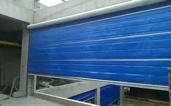 大型物流园区完成青松路街道防火门整体安装工程