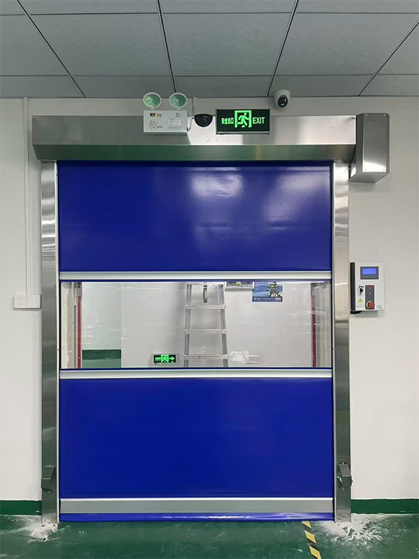 青松路街道快速青松路街道卷帘门在冷链物流仓储区的应用实践